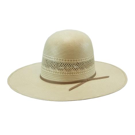 Serna 4.25" Brim Open Crown Natural Straw Hat